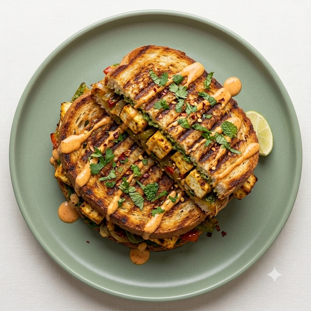Paneer Grilled Sandwich